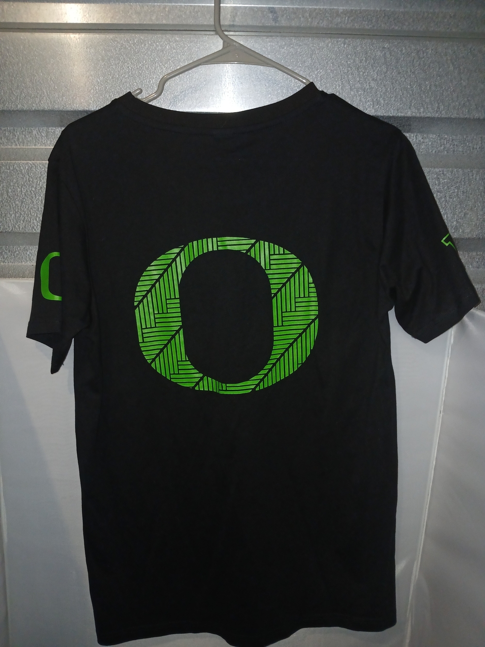 Nike Oregon Ducks Ohana Big Ten B1G Conference T-Shirt Black Go Ducks NCAA Sz M. - Picture 4 of 8